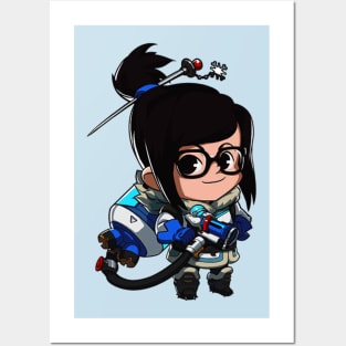 Mei Cute Spray - Overwatch Posters and Art